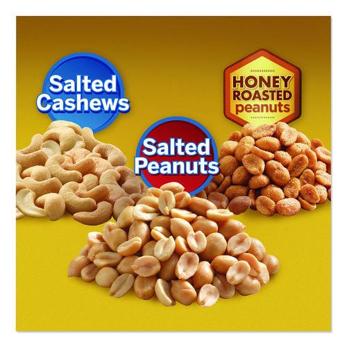 Picture of Salted Nuts Variety Pack, Assorted Flavors, 1.5 oz/1.75 oz Packs, 24/Carton