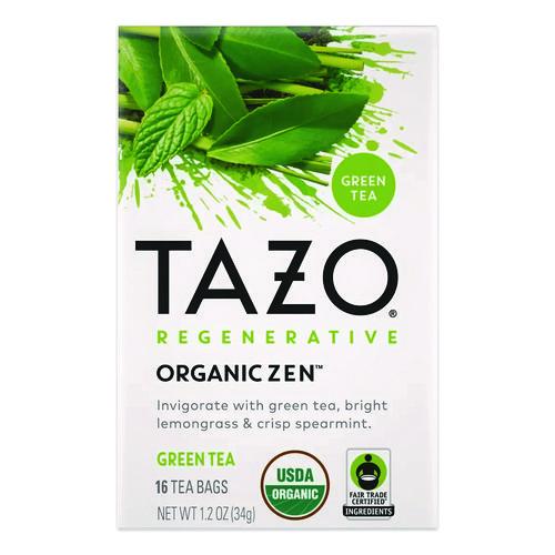 Picture of Tea Bags, Organic Zen, 16/Box