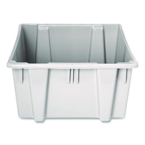 Picture of Palletote Box, 11.97 gal, 1.6 cu ft, 15.5" x 19.5" x 13", Gray