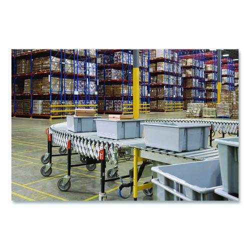 Picture of Palletote Box, 11.97 gal, 1.6 cu ft, 15.5" x 19.5" x 13", Gray