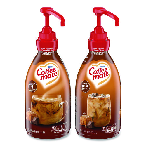 Liquid+Creamer+Pump+Bottle%2C+Salted+Caramel+Chocolate%2C+1.5+L+Pump+Bottle%2C+2%2FCarton