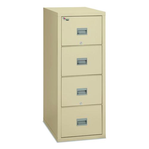 Picture of Patriot by FireKing Insulated Fire File, 1-Hour Fire Protection, 4 Letter-Size File Drawers, Parchment, 17.75 x 31.63 x 52.75