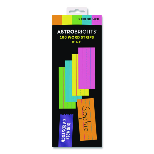 Word+Strips%2C+Small%2C+Assorted+Colors%2C+100%2FPack