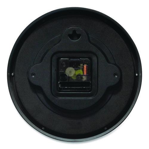 Picture of Metro Wall Clock, 9" Diameter, Silver Case, 1 AA (sold separately)