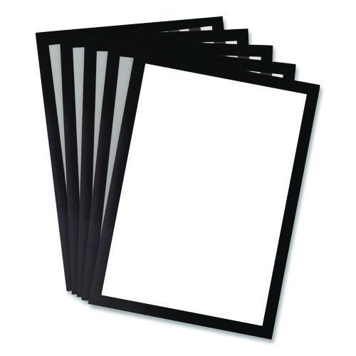Picture of SOLO Magnetic Frame, 8.5 x 11 Insert, Black Frame, 5/Pack