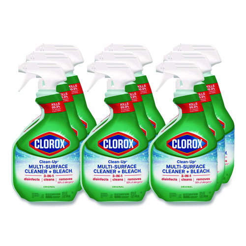 Clean-Up+Multi-Surface+Cleaner+with+Bleach%2C+Original%2C+32+oz+Spray+Bottle%2C+9%2FCarton