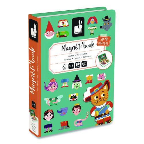 Picture of Magneti'books, Fairy Tales, 40 Pieces (10 Cards, 30 Magnetic Shapes), Ages 3 to 8