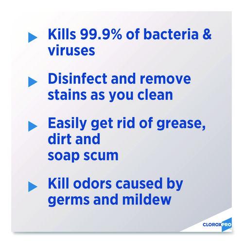 Picture of CloroxPro Clean-Up Disinfectant Cleaner with Bleach, 32 oz Smart Tube Spray
