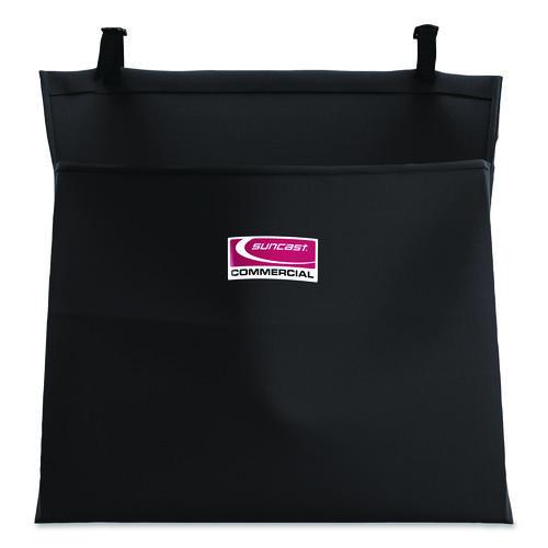 Picture of Amenity Bag for Suncast Commercial Full-Size and Compact-Size Housekeeping Carts, 2 gal, 19.5" x 1.51" x 21.36", Black