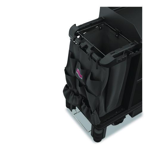 Picture of 8-Pocket Organizer for Suncast Commercial Full-Size and Compact Housekeeping Carts, 19.5" x 1.67" x 26.83", Black