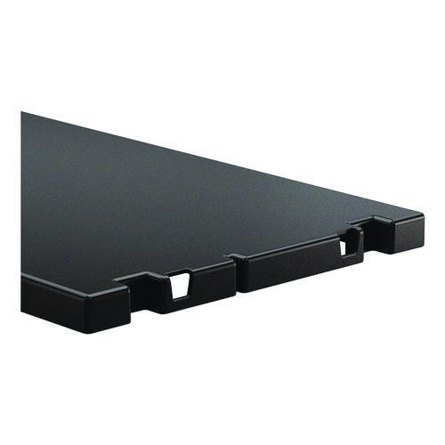 Picture of Adjustable Shelf for Suncast Commercial Full-Size Housekeeping Carts HKC1000/HKC2000, Plastic, Black