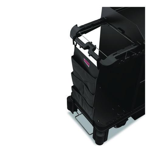 Picture of Linen Strap Bag for Suncast Commercial Full-Size and Compact Housekeeping Carts, 16.25" x 1" x 31.75", Black