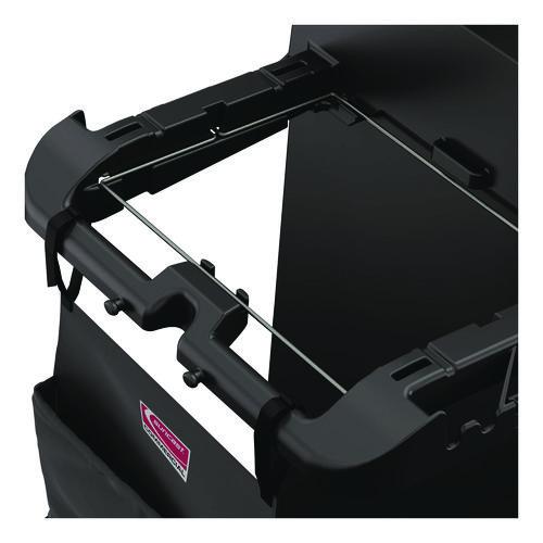 Picture of Linen Strap Bag for Suncast Commercial Full-Size and Compact Housekeeping Carts, 16.25" x 1" x 31.75", Black