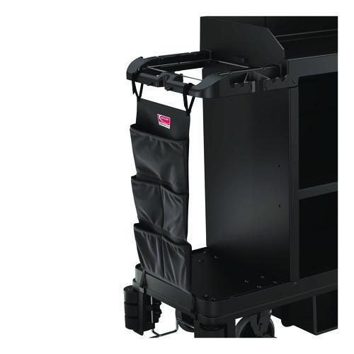 Picture of Linen Strap Bag for Suncast Commercial Full-Size and Compact Housekeeping Carts, 16.25" x 1" x 31.75", Black