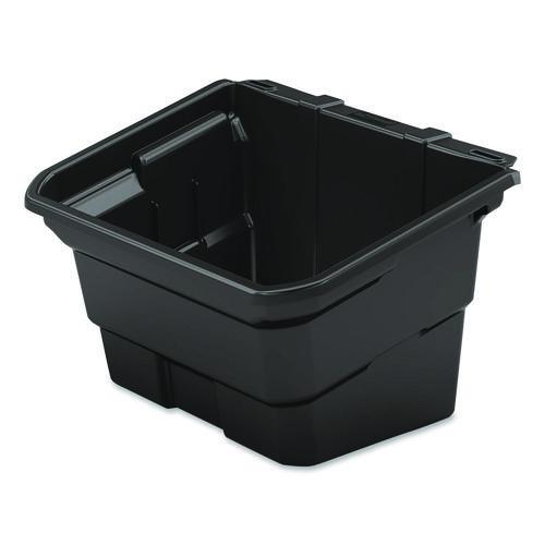 Picture of Utility Bin, 4 gal, 12.78" x 17.21" x 10.63", Black, 2/Pack