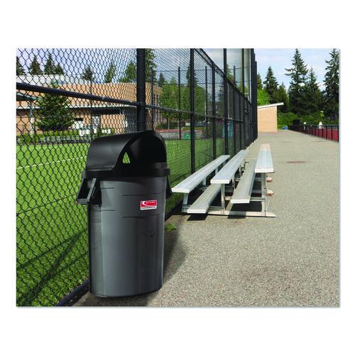 Picture of Dome Top Lid, 25" Diameter, Black,