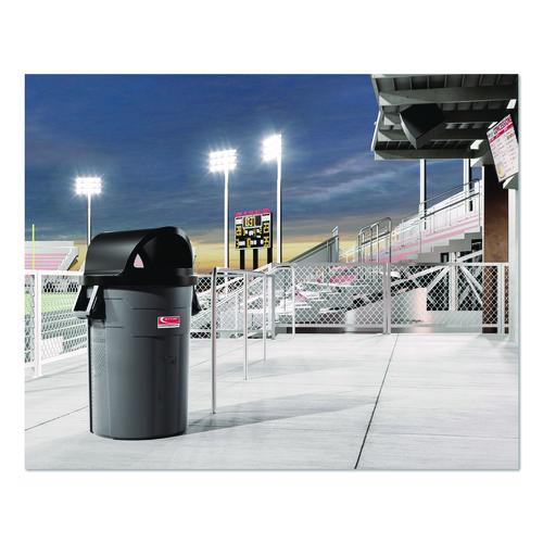 Picture of Dome Top Lid, 25" Diameter, Black,