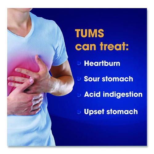 Picture of TUMS Antacid Chewy Bites, 2 Tablets/Pouch, 25 Pouches/Box