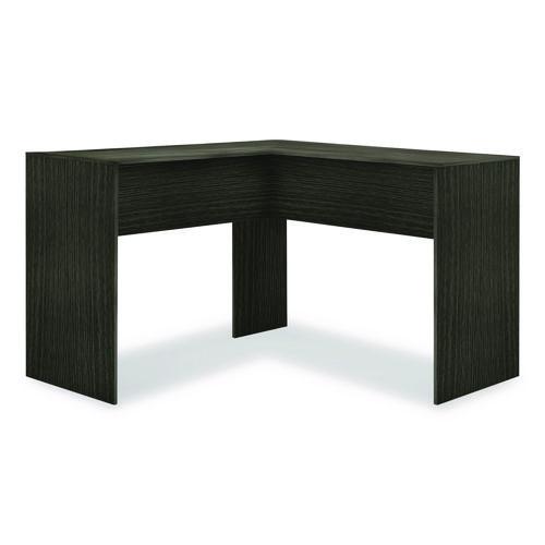 Picture of Corner Computer Desk, 47.83" x 47.83" x 30.39", Dark Gray