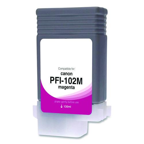 Picture of Compatible Magenta Ink, Replacement for PFI-102 (0897B001), 130 mL