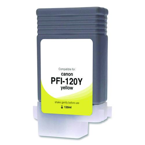 Picture of Compatible Yellow Ink, Replacement for PFI-120 (2888C001), 130 mL