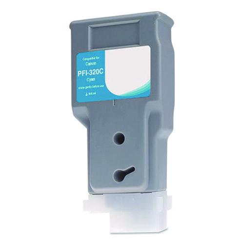 Picture of Compatible Cyan Ink, Replacement for PFI-320 (PFI-320C), 330 mL