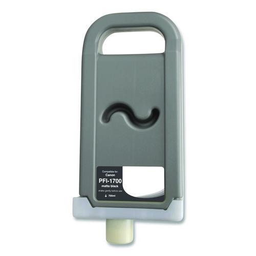 Picture of Compatible Matte Black Ink, Replacement for PFI-1700 (0774C001AA), 700 mL