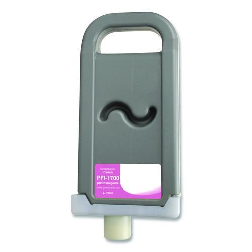 Picture of Compatible Photo Magenta Ink, Replacement for PFI-1700 (0780C001AA), 700 mL