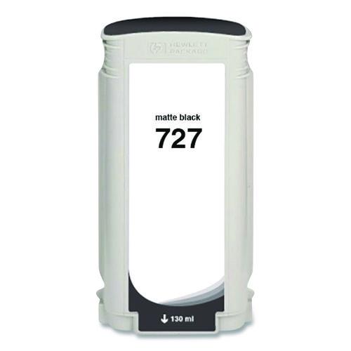 Picture of Compatible Matte Black Ink, Replacement for 727 (B3P22A), 130 mL