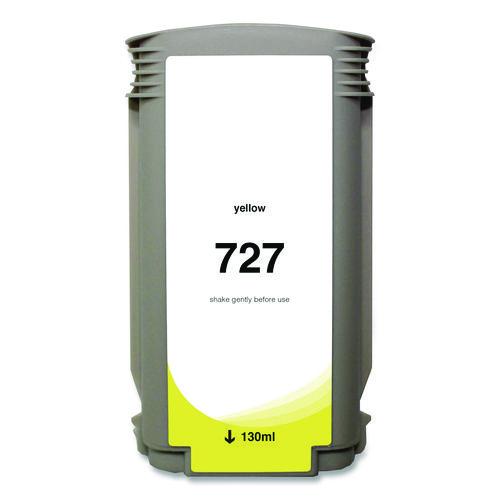 Picture of Compatible Yellow Ink, Replacement for 727 (B3P21A), 130 mL