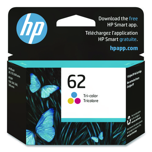 HP+62%2C+%28c2p06an%29+Tri-Color+Original+Ink+Cartridge