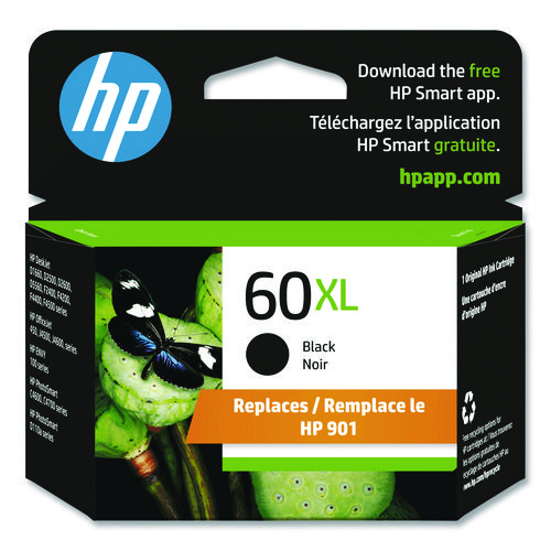 HP+60xl%2C+%28cc641wn%29+High-Yield+Black+Original+Ink+Cartridge