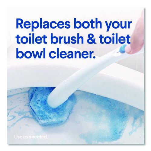 Picture of Disinfecting ToiletWand Refills, Blue/White, 4/Carton