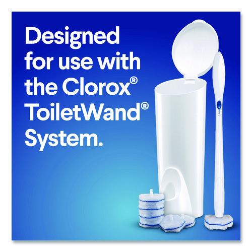 Picture of Disinfecting ToiletWand Refills, Blue/White, 4/Carton
