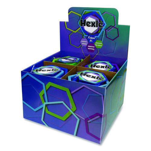 Picture of Hexle Fidget Toy, Small, Assorted Colors, 24/Carton