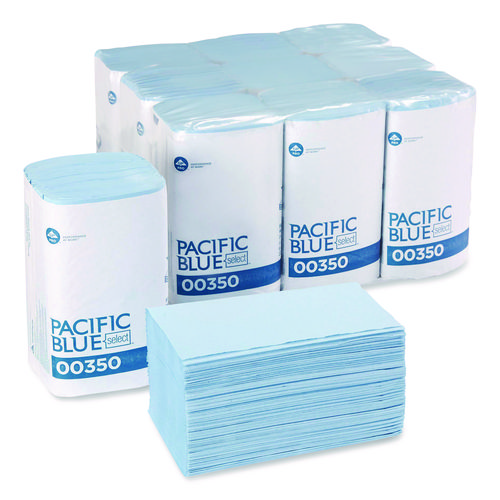 Two-Ply+Singlefold+Auto+Care+Paper+Wipers%2C+9.5+x+10.5%2C+Blue%2C+250%2FPack%2C+9+Packs%2FCarton