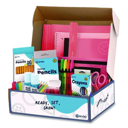 Picture of Back to School Supplies Kit for Grades K-5, Red