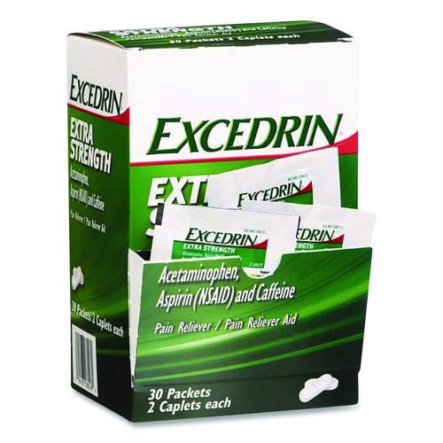 Picture of X-Strength Caplets, 2 Caplets/Packet, 30 Packets/Box