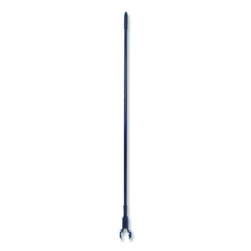Picture of Vinyl Coated Jaw Style Metal Mop Handle, 1" dia x 60", Black