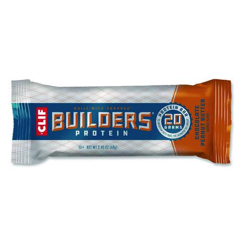 Picture of Builders Protein Bar, Chocolate Mint/Chocolate Peanut Butter, 2.4 oz Bar, 18 Bars/Box