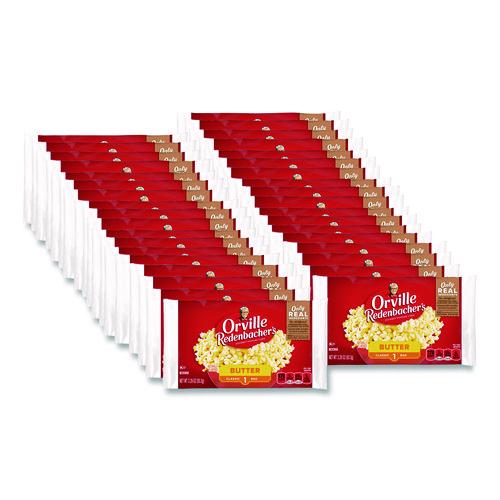 Picture of Gourmet Microwave Popcorn, Butter, 3.29 oz Bag, 36/Carton