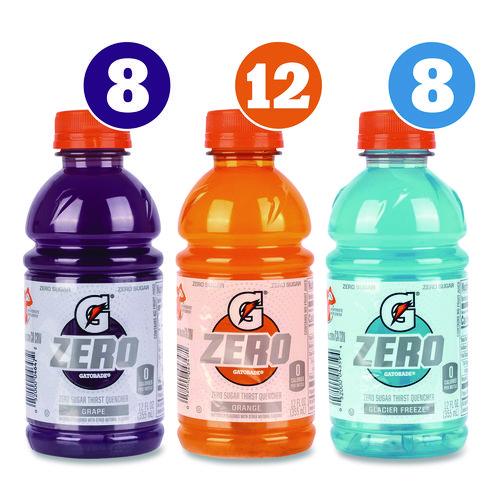 Picture of Zero Variety Pack, Assorted Flavors, 12 oz Bottle, 28/Carton