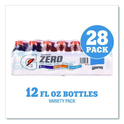 Picture of Zero Variety Pack, Assorted Flavors, 12 oz Bottle, 28/Carton