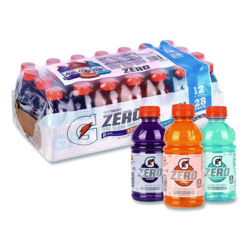 Picture of Zero Variety Pack, Assorted Flavors, 12 oz Bottle, 28/Carton
