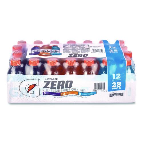 Picture of Zero Variety Pack, Assorted Flavors, 12 oz Bottle, 28/Carton