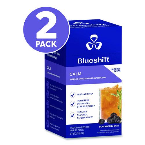 Picture of Calm Blackberry Sage Drink Mix, 0.23 oz Packets, 10/Pack, 2 Packs/Carton