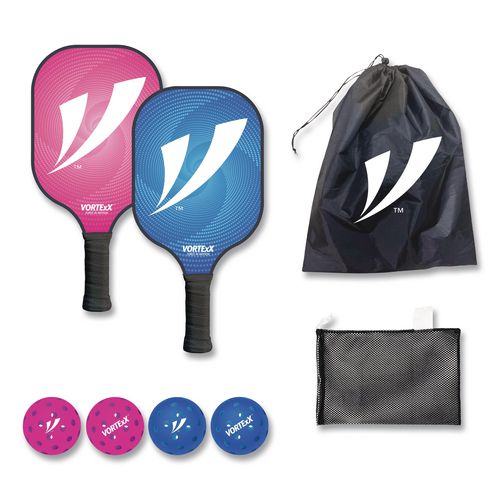 Picture of Pickleball Set, Pink/Blue, 15.75" x 7.75" x 2.9"