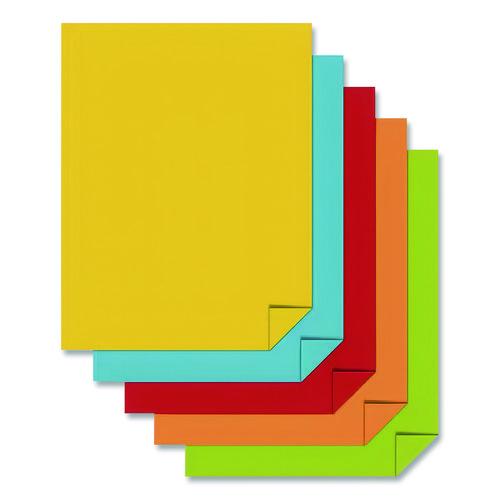 Picture of Color Paper, 24 lb Bond Weight, 8.5 x 11, Assorted Everyday Colors, 500/Ream
