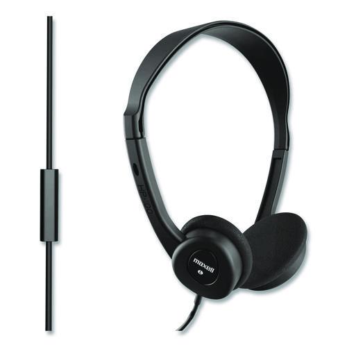 Picture of HP100 Headphone with Mic, Black