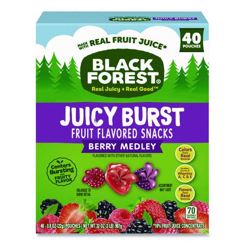 Picture of Juicy Burst Fruit Flavored Snack, Berry Medley, 32 oz, 40/Box